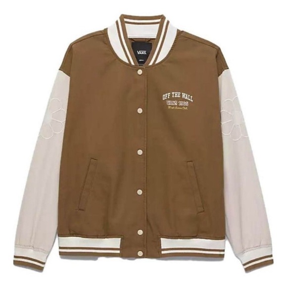 VANS • Vans Music Lovers Club Bomber Varsity Jacket - Picture 1 of 9